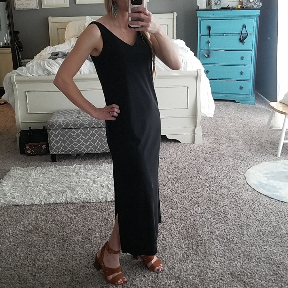 BCBG MAX AZRIA Black Maxi Dress